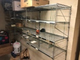 AMCO NSF Stainless Steel Wall Mount Wire Shelves
