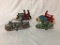 Lot of 4 Cast Iron Motorcycles