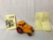 1938 Minneapolis Moline Orchard Tractor, Die Cast Replica Toy