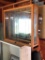 Double Door Blonde Wood Display Case