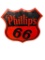 Phillips 66 Porcelain Double Sided Metal Sign, Mint, 30in x 29in