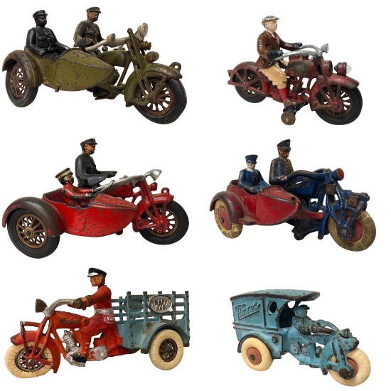 Rare Antique Toys, Showcases, Pedal Cars