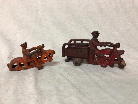 Lot of 2 Cast Iron Toys