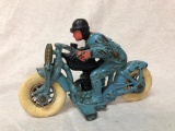 Hubley Harley-Davidson 45 Hillclimber Cast Iron Motorcycle, 7 inches