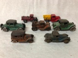 Lot of 7 Cast Iron Toys