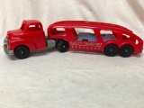 Hubley Kiddie Toys Transport Car Hauler