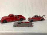 Lot of 3 Various Metal Cars