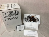 The Franklin Mint 1885 Daimler Wood Track Motor Vehicle Die Cast Replica