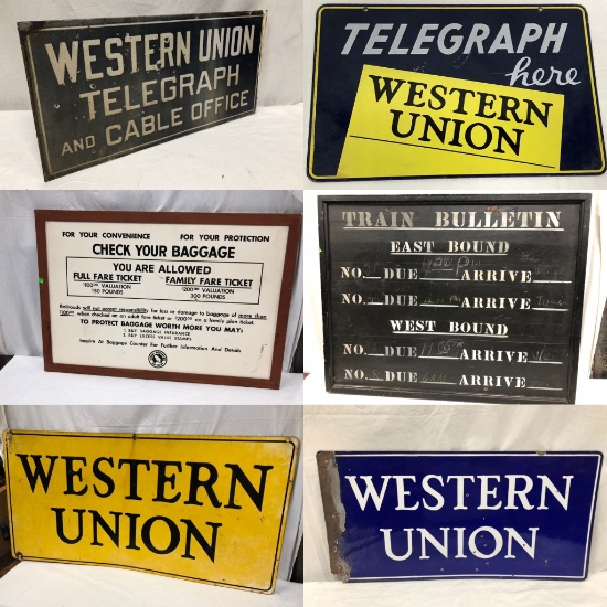 Rare Railroad Museum Collection Auction