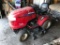 Craftsman Garden Tractor 25HP, 48in, Auto, w/ Pull Behind Cart, Canopy, Sprayer Tank, New Starter