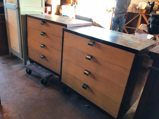 Lot of Two Retro Chest of Drawers by American of Martinsville