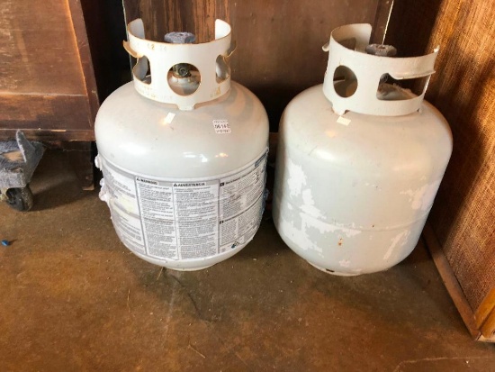 Lot of 2 OPD Propane Tanks