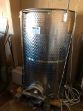 Toscana Inox 53 Gallon / 200 Liter Veriable Cap Tank 48in x 78in Wine Fermenting Tank