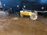 Two Lawn Tractor Sprinklers, Old One Missing One Wand