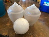 Large Plastic Light Globes