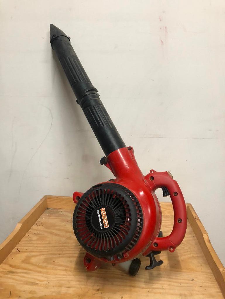 Craftsman 200mph Gas Blower 25cc Model 358.794743 | Proxibid