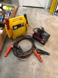 Jumper Cables, Battery Charger, Battery Booster