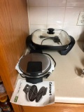 Cuisinart Waffle Maker and Oster Skillet