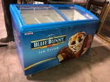 AHT RIO S125 Reach In Merchandising Ice Cream Freezer, 120v, 1ph Blue Bunny Ice Cream