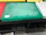 Lot of 3 Green NSF 18in x 24.5in Cutting Boards