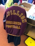 Papillion LaVista Monarchs Letter Jacket w/ Mannequin