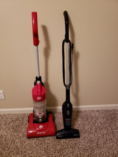 2 Vacumm Cleaners - Cleaned and both work great