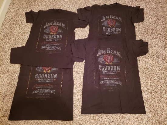 4 Brand New - Jim Beam Bourbon T-shirts