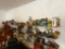 Huge Group of Shop Supplies, Hardware, Tools, Shop & Garden Chemicals, 3 Shelves, See Pics