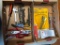 Two Boxes of Tools, Pliers, Wrenches, Bits, Safety Goggles