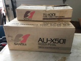 SANSUI AU-X501 Integrated Amplifier & TU-X301 Stereo Tuner w/ Orig. Boxes, RARE/NICE