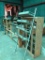 Lot of 3 Misc. Stainless Steel Shelving Units, 1 Large, 1 Vertical w/ 4 Shelves, Plus Other