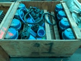 Lot of 8 GOULDS Recirculating Pumps, Baldor 1.5hp, 115v Cat. No. JL3513A Motors