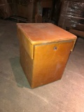 Small Pallet: Custom Locking Storage Totes, Steel Frame, Nova-Suede Upholstery, Complete/Incomplete