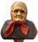 Carved Peasant Woman Cane