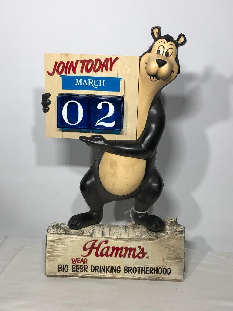 Vintage Hamm's Beer Perpetual Calendar Display, | Proxibid