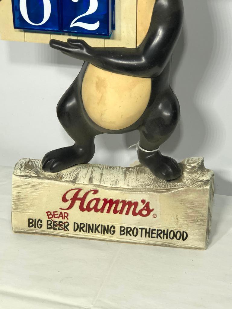 Vintage Hamm's Beer Perpetual Calendar Display, | Proxibid