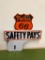 Phillips 66 Safety Pays License Plate Topper 5 3/4