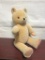 Vintage Jointed Teddy Bear w/ Articulated Arms Legs, Head, 30in Tall