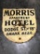 Morris Apartment Hotel Dodge St & 18th St Omaha, NE Double Sided Steel, 32in x 30in