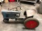 Old Pedal Tractor, Mix Matched Rear Wheels, Pedals Missing Rubber, Chain Drive