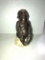Black Americana Baby on Chamber Pot Ashtray, 2 Piece Cast Metal, Approx. 6in Tall