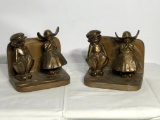 Frankart Dutch Boy Girl and Boy Bookends