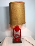 Ranch Craft Dietz Railroad Lantern Desk Lamp, c. 1960's