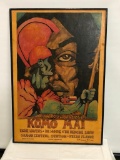 1974 Komo Mai ~ John Isara Concert Poster Dr. Hook & the Medicine Show & Others, Hawaii Diamond Head