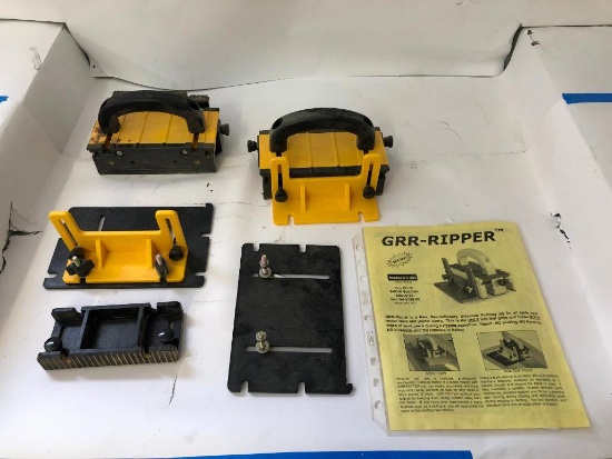 GRR-RIPPER, Model GR-200 universal pushing jig for all table saw, router tale and jointer uses.