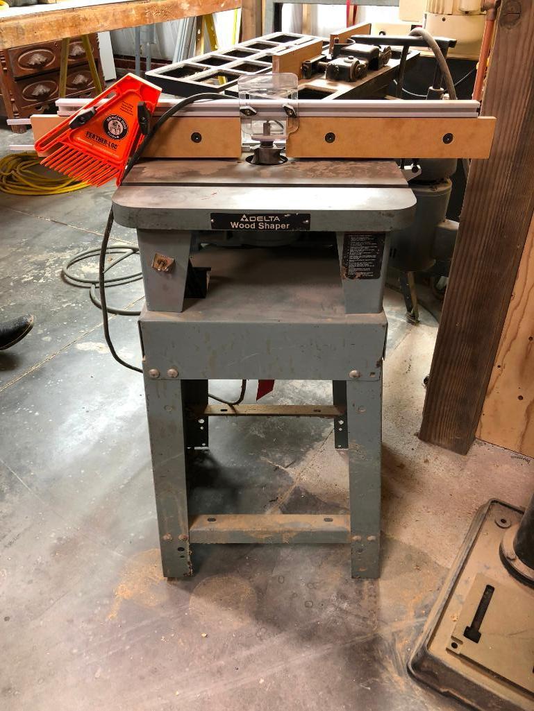 Delta Wood Shaper W Bench Dog Feather Loc Profence Model Af200