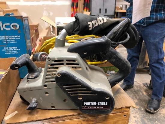 Porter-Cable Model 362 Belt Sander w/ Dust Pickup