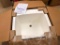 New Mustee Countertop Sink, Fits Standard 21in x 24in Cut Out, Molded Fiberglass