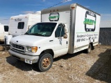 PARTS TRUCK ONLY: 1998 Ford E350 Chassis Cab Econoline V10 Box Truck, Cube Van - DOES NOT RUN