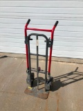 Milwaukee Two Wheel Hand Truck w/ Drop Down Cart